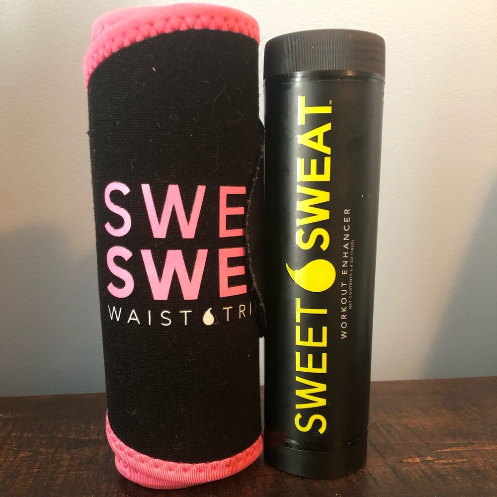 Sweet sweat waist trimmer and workout enhancer